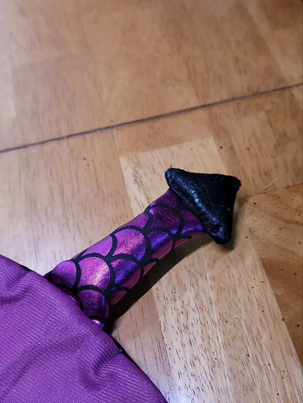 Shiny Purple & Black Dragon Dog/Cat Costume